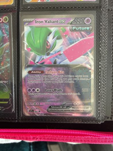 pokemon card iron valiant ex