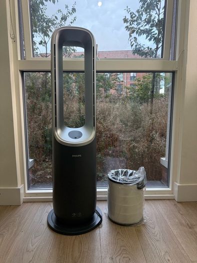 Philips Air Performer AMF870 3-in-1 Air Purifier, Heater & Fan - 2 Filters Included