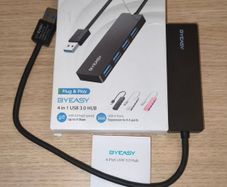 Byeasy 4-port Usb 3.0 Hub Ultra Slim