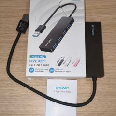 Byeasy 4-port Usb 3.0 Hub Ultra Slim