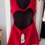 Zara red dress Image 2