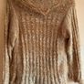 Vintage Blarney Woollen Mills Made in Ireland Novelty Yarn Cardigan Textured Tie Knit Image 4