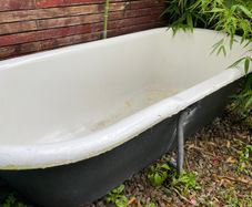 cast iron bath