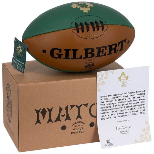 IRFU Ireland Rugby 150th Leather Ball - Wanted