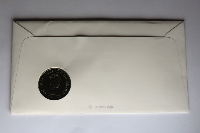 Guernsey Rare Two Pounds 1989 Royal Yacht Britannia first day stamp cover