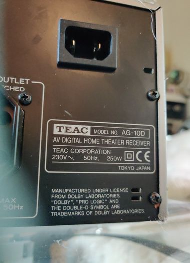 TEAC amplifier
