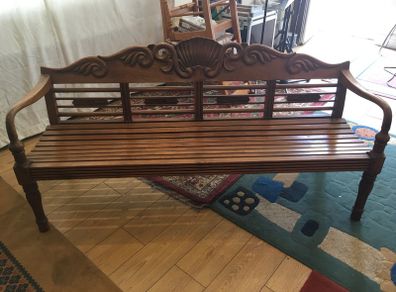 Solid Teak Bench