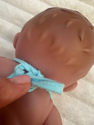 Berenguer Lil Cutesie Chubby approx. 9" Baby Doll Green Eyes 18-14 Used Please see photos
