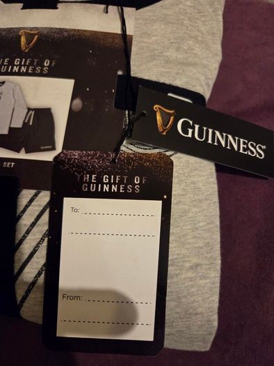Brand New Guinness Pyjama set - XXL size