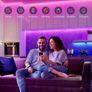 Alexa LED Lights 15m, Smart WiFi RGB LED Strip Lights APP Control and Google Assistant Compatible, Music Sync Color Changing for Bedroom, Living Room, Home, Party, 2 Rolls of 7.5m Image 4