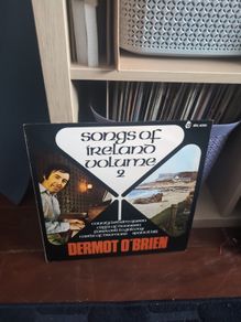 Dermot O'Brien - Songs Of Ireland Volume 2 (LP, Comp, Whi)