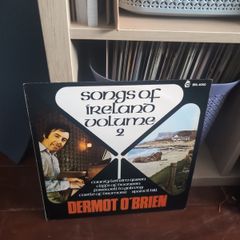 Dermot O'Brien - Songs Of Ireland Volume 2 (LP, Comp, Whi)