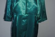 Mother of the bride green outfit midi length size UK18 Postage included