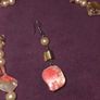 Natural Sea Shell and Pearl Necklace and earring set Image 9