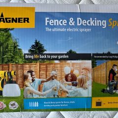 Wagner Fence Sprayer.