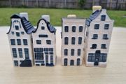 4 iconic KLM ceramic houses