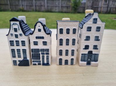 4 iconic KLM ceramic houses
