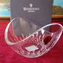 New In Box Waterford Crystal Lismore Pattern 6 Inch Essence Ellipse Bowl Image 5