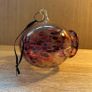 Handmade Hanging Multi Coloured Glass Ball Image 7
