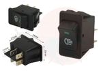 Car Headlights / Fog Lights Switch with Green Light
