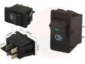 Car Headlights / Fog Lights Switch with Green Light