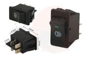 Car Headlights / Fog Lights Switch with Green Light