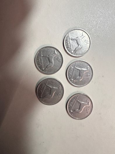 5 Irish 6 pence 6d