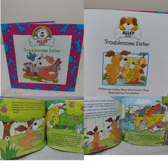 Alley Dogs Troublesome Sister Hardback story Book