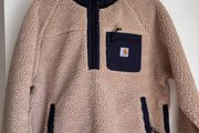 Carhartt WIP Prentis Pullover Fleece Jacket - Size Medium