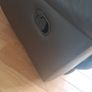 Brown leather recliner Image 2