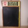 Very Rare Major Advertising Wall Chalk Board Image 2
