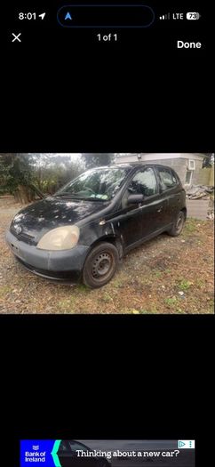 Toyota Yaris parts