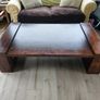Solid Sheesham Wood Large Coffee Table (EZ Living) Image 2