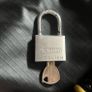 Abus titalium Keyed Padlock, Keyed Different, Aluminium, Silver, 60mm Width, Weatherproof Image 5