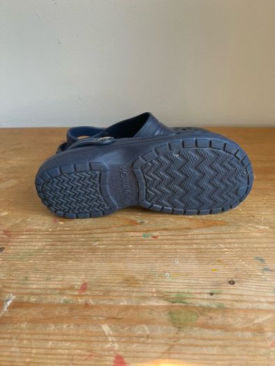 Navy Crocs