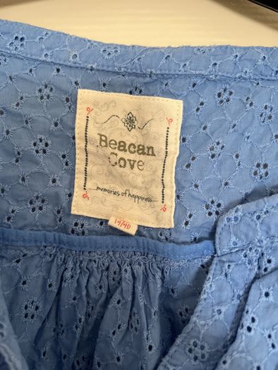 Corn flower blue shirt Top
