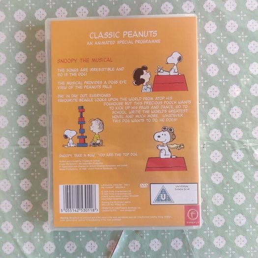 Snoopy the Musical DVD