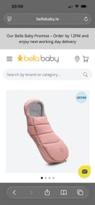 Bugaboo footmuff