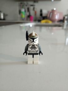 Lego star wars minifigure clone trooper gunner sw0221