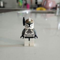 Lego star wars minifigure clone trooper gunner sw0221