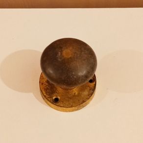 Vintage brass door knob