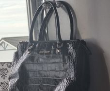 Karen Millen real leather bag