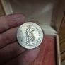 Silver Padraig Pearse 10 Shilling 1966 coin Image 4
