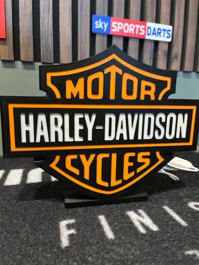 Harley Davidson light box