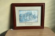 Herbacious Border by W. f. Ashburner print