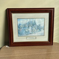 Herbacious Border by W. f. Ashburner print