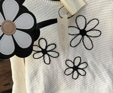 Rachel Zoe Kids set with sweater and matching bag