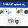2019 Great Britain British Engineer Commemorative Stamps plus Harrier Jump Jet Miniature Sheet Presentation Pack Image 2