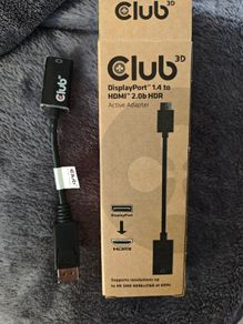 3D Club DisplayPort 1.4 to HDMI 2.0b HDR Active Adapter