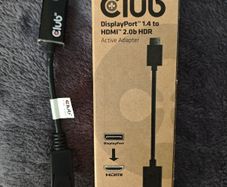3D Club DisplayPort 1.4 to HDMI 2.0b HDR Active Adapter